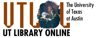 Banner, UT Library's new website, UT Library Online (UTLOL), 1997.