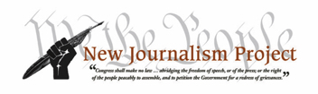New Journalism Project web masthead, 2013.