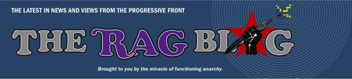 The Rag Blog masthead (original version), concept and design.