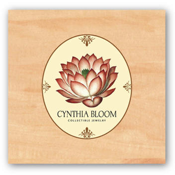Cynthia Bloom Collectible Jewelry cigarbox promo kit, 2009.