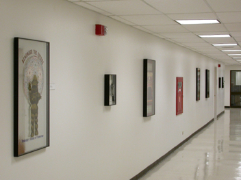 Thirty of my original designs currently are on “permanent” exhibit on Level 1, Perry- Castañeda Library, UT Austin.