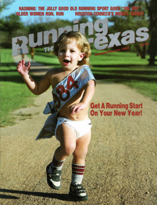 Running Through Texas, cover and magazine design, Jan.-Feb. 1984
